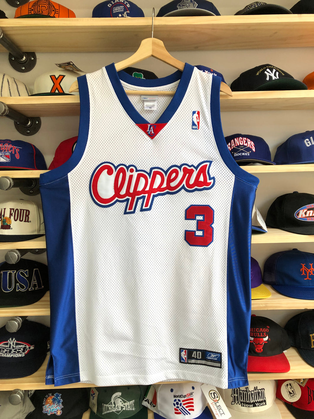 Vintage Reebok LA Clippers Quentin Richardson Authentic Jersey Size 40