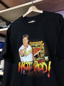 Vintage WWE Rowdy Piper Hot Rod Tee Size Large
