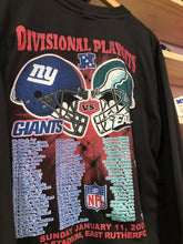 Load image into Gallery viewer, 2009 NFL Playoffs Giants Vs Eagles Long Sleeve Tee Size Small/Medium
