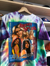 Load image into Gallery viewer, 2008 Britney Spears Circus Tour Boot Tie Dye Tee Size Medium
