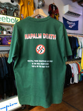 Load image into Gallery viewer, Vintage Napalm Death N*zi Punks F*CK Off Tee Size Large
