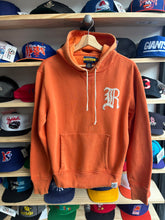 Load image into Gallery viewer, Vintage Ralph Lauren Rugby Orange Old English Letter Hoodie Small
