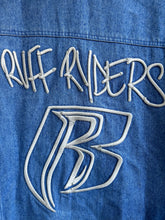 Load image into Gallery viewer, Vintage 5001 Flavors Ruff Ryders Denim Jacket XL / 2XL
