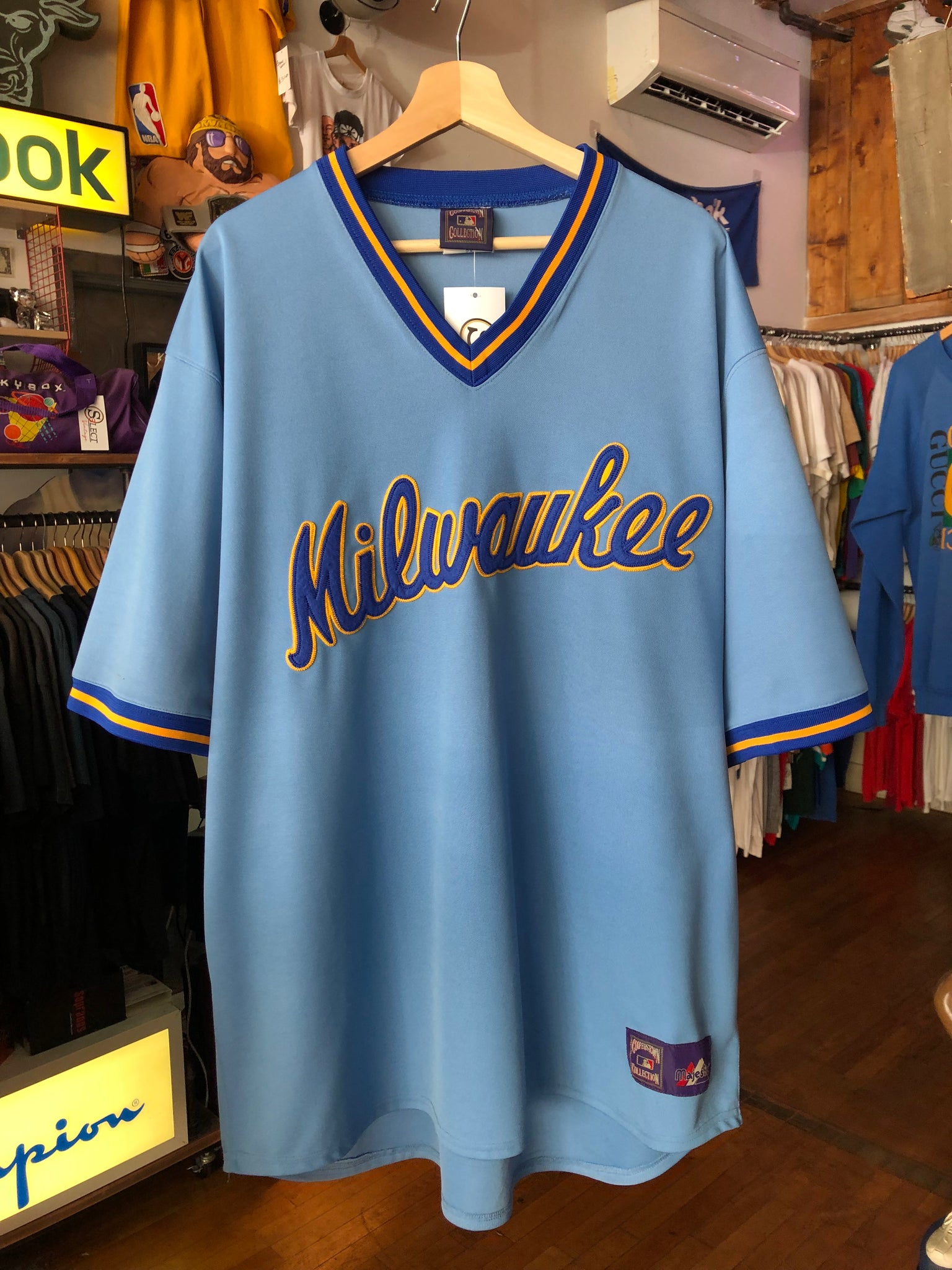 Brewers retro jersey sales