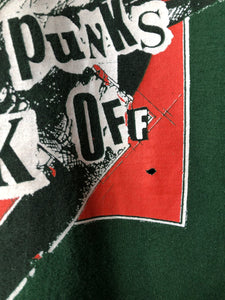 Vintage Napalm Death N*zi Punks F*CK Off Tee Size Large