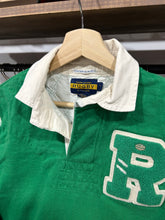 Load image into Gallery viewer, Vintage Ralph Lauren Rugby Green Football Long Sleeve Leather Elbows Small
