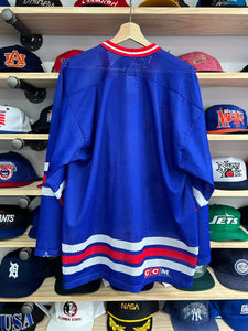 Vintage CCM New York Rangers Sublimated Jersey Size Large