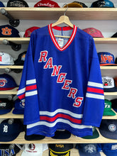 Load image into Gallery viewer, Vintage CCM New York Rangers Sublimated Jersey Size Large
