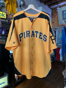 Vintage MLB Cooperstown Collection Pittsburgh Pirates Roberto Clemente Jersey Size XXL