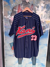 Load image into Gallery viewer, Vintage Karl Kani Pinstriped Baseball Jersey XL
