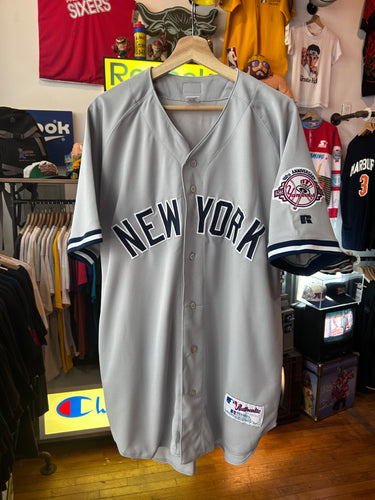 VINTAGE New York Mets Baseball Jersey Mens Medium Russell Athletic