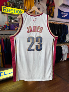 Vintage adidas Cleveland Cavaliers LeBron James Basketball Jersey