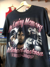 Load image into Gallery viewer, 2000s Michael Jackson Memorial Tee Size Small
