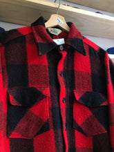 Load image into Gallery viewer, Vintage Woolrich Buffalo Flannel Wool Shacket Size Large
