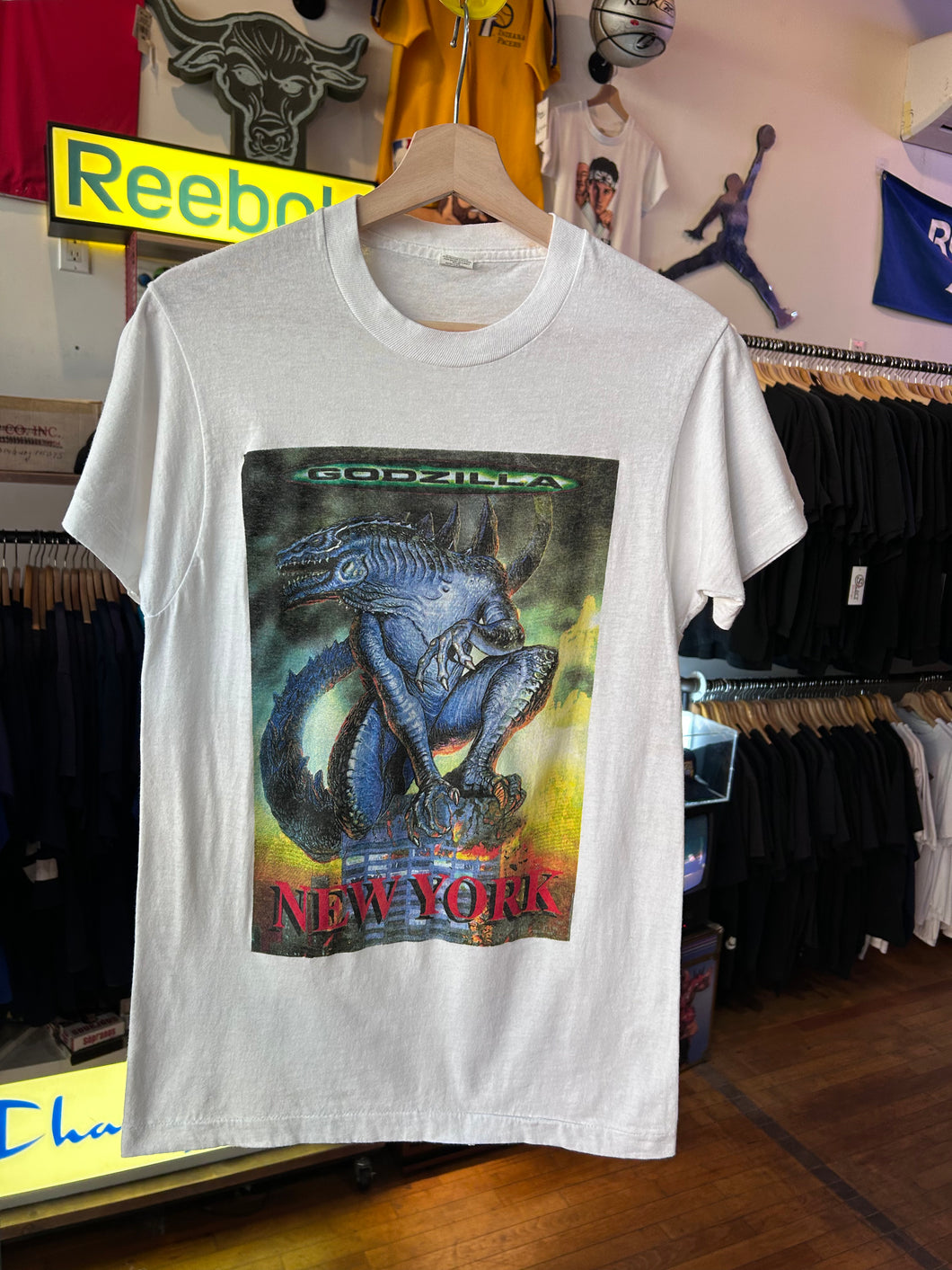 Vintage Godzilla New York Movie Tee Small