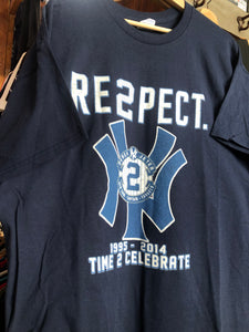Deadstock New York Yankees Derek Jeter Farewell Captain Shirt Size XL