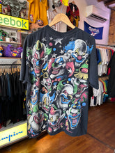 Load image into Gallery viewer, Vintage Liquid Blue Clowns All Over Print Tee XL

