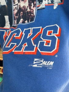 Vintage 1990 New York Knicks Salem Sportswear Tee XL