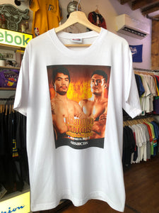 Vintage 2000s Manny Pacquiao Boxing Promo Tee Size Large