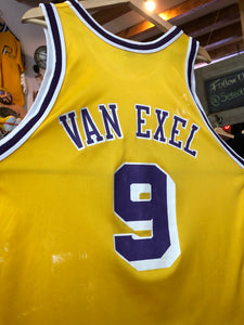 Vintage Champion Los Angeles Lakers Nick Van Exel Size 48 / XL