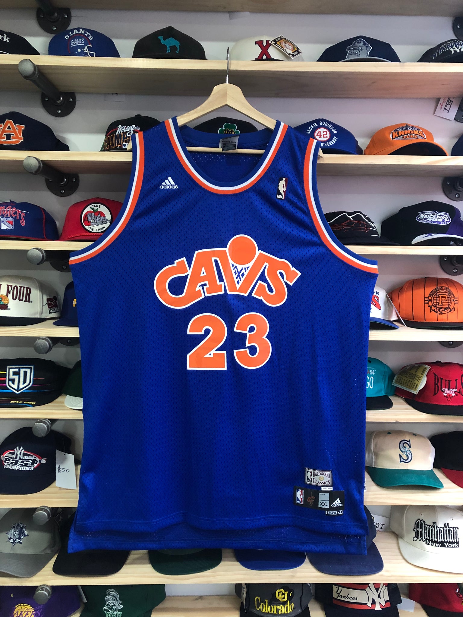 Adidas Hardwood Classics Cavaliers Lebron James Throwback Jersey Size Select Vintage BK