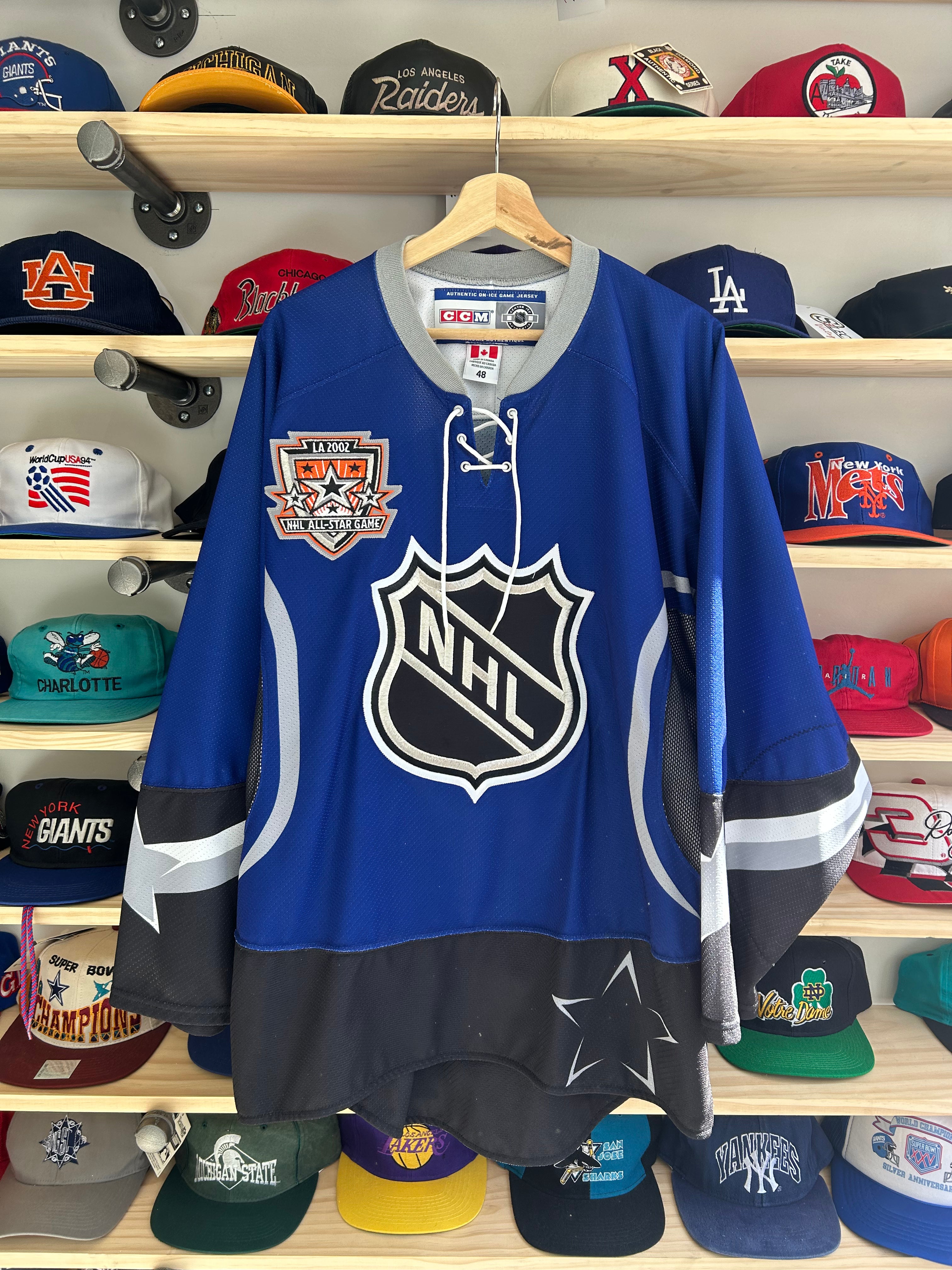 CCM - NHLアイスホッケー　2002 オールスターゲームレプリカジャージCCMカナダ製 Vintage 2002 NHL Authentic CCM All Star Game Jersey 48