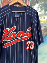 Load image into Gallery viewer, Vintage Karl Kani Pinstriped Baseball Jersey XL
