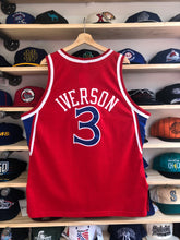 Load image into Gallery viewer, Vintage Champion Authentic Sixers Allen Iverson Jersey Size 48/XL
