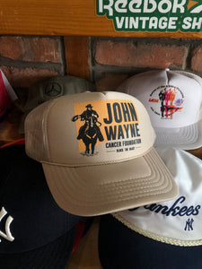 2000s John Wayne Cancer Foundation Trucker Hat