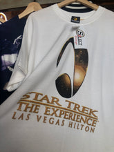 Load image into Gallery viewer, Vintage Deadstock 2000 Star Trek Experience Las Vegas Hilton Shirt Size Large
