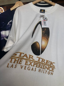 Vintage Deadstock 2000 Star Trek Experience Las Vegas Hilton Shirt Size Large