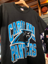 Load image into Gallery viewer, Vintage 1993 NFL Carolina Panthers Logo Tee Size Medium
