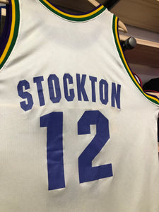 Vintage Champion Utah Jazz John Stockton Jersey Size 48/XL