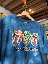 Load image into Gallery viewer, Vintage 2002 Liquid Blue Rolling Stones Tie Die Tee Size Large
