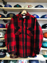 Load image into Gallery viewer, Vintage Woolrich Buffalo Flannel Wool Shacket Size Large
