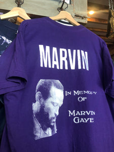 Vintage Marvin Gaye Memorial Musical Shirt Size XL