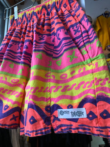 Vintage Ocean Pacific Colorful Abstract Shorts Size XS