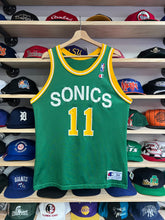 Load image into Gallery viewer, Vintage Early 90s Champion Seattle Sonics Detlef Schrempf Jersey Size 44/L
