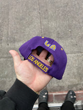 Load image into Gallery viewer, Vintage 2000s Los Angeles Lakers Velcro Back Hat
