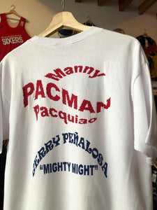 Vintage 2000s Manny Pacquiao Boxing Promo Tee Size Large