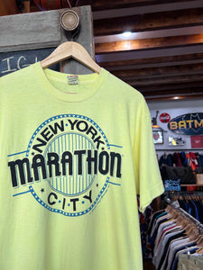 Vintage 1990 New York City Marathon Tee L / XL