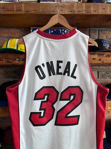 Vintage Reebok Miami Heat Shaquille O’Neal Swingman Jersey Medium