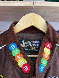 Vintage Chase Authentics Kyle Busch M&M Nascar Jacket 2XL