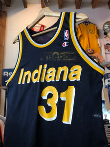 Vintage Deadstock Champion Indiana Pacers Reggie Miller Jersey Size 40 / Medium