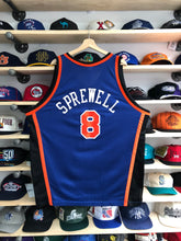 Load image into Gallery viewer, Vintage Puma New York Knicks Sprewell Authentic Jersey Size 52/XXL
