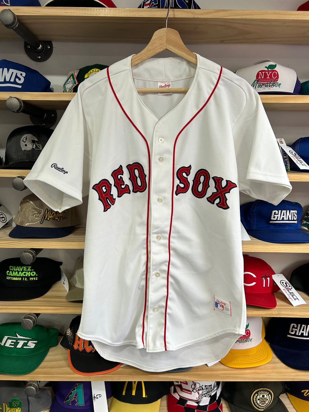 Vintage Rawlings Boston Red Sox Jim Rice Authentic Jersey 42 M / L