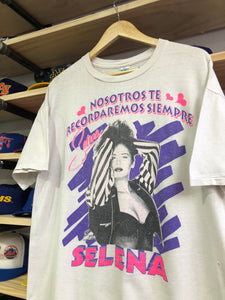 Vintage Selena RIP Memorial Tee Size Large