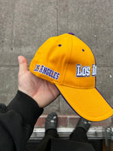 Load image into Gallery viewer, Vintage Early 2000s Bootleg Los Angeles Lakers Velcroback hat
