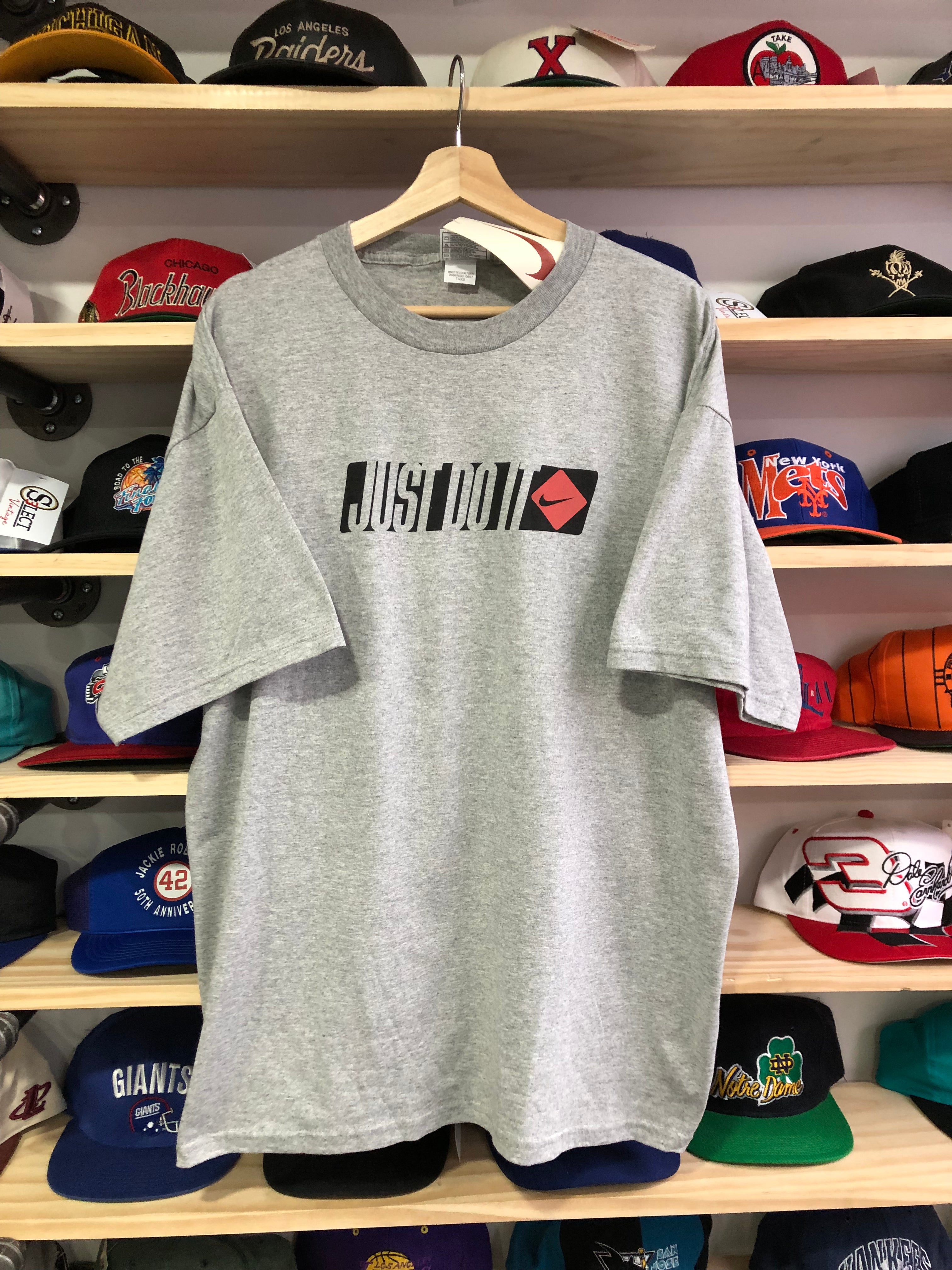 Vintage 90s Deadstock Nike Just Do It Tee Size XL – Select Vintage BK
