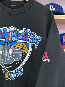 Vintage 90s NBA Jam Van Tour Adidas Gatorade Crewneck XL